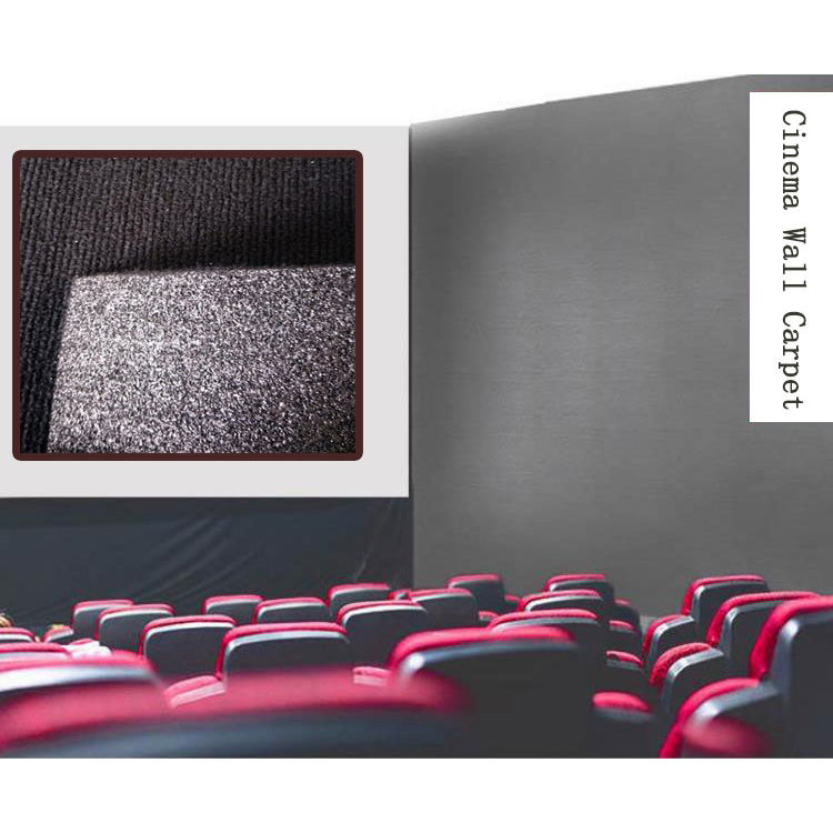 Cad iad na gnéithe de Cinema Wall Carpet?