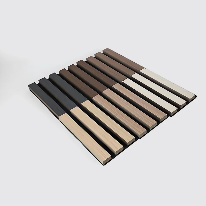 Painéal Fuaimiúil Slat Slat Adhmaid